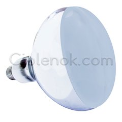 Лампа инфракрасная R125 100 Вт белая матовая LO