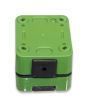 21-04-3203 Розетка 1x 230В 10/16А зеленая - Socket 1x 230V 10/16A green