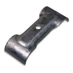 83-09-3508 Двойная половинка хомута 1 1/4" x 1 1/4" оцинк. - Double pipe clamp half 1 1/4" x 1 1/4" galv
