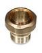 21-04-3442 Резьбовое соединение 50мм x 1 1/2" латунь Beulco тип 6601 - Screw union 50mm x 1 1/2" m brass Beulco type 6601