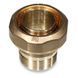 21-04-3442 Резьбовое соединение 50мм x 1 1/2" латунь Beulco тип 6601 - Screw union 50mm x 1 1/2" m brass Beulco type 6601