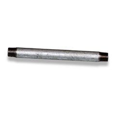 83-07-9973 Трубка двойная ниппельная оцинкованная 1/8" м-1/8" м x 100 мм - Tube double nipple galv 1/8" m-1/8" m x 100mm
