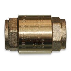 21-04-2546 Зворотний клапан підпружинений 3/4" латунь 25 бар - Check valve spring-loaded 3/4" brass 25bar