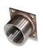 10-87-3272 Всмоктувальна труба 3"fm SST / фланець 120x120 - Suction pipe 3"fm SST / flange 120x120