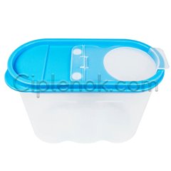 Пластиковый контейнер для сыпучих продуктов 1,3 л