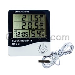 Цифровой термометр-гигрометр с выносным датчиком HTC-2