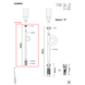 30-61-4128 Всмоктувальний шланг MP004 cpl 6mm з фільтром f/medicator D25RE2 - Suction hose MP004 cpl 6mm w/filter f/medicator D25RE2